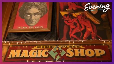 A journey through time and magic in a market magic shop